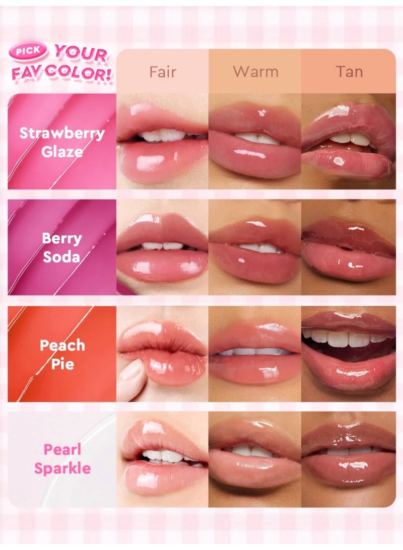 Glad2Glow Brightening Charm Lip Serum 03 Berry Soda 7g (Set of 2) - Image 3